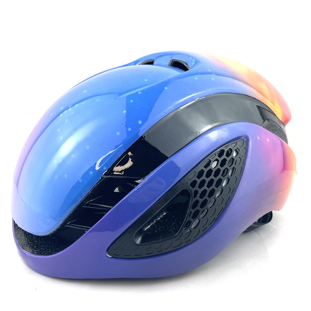 Brand Unisex Aero Bicycle Helmet Air Integrally Road Bike Helment Mens Time-Trial Women Mountain Bike Safety Caps Riding Hats