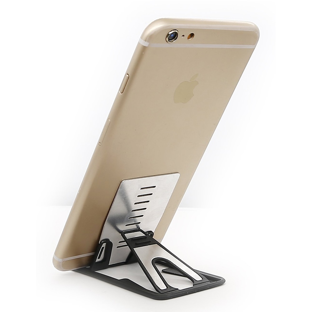 Portefeuillesubsidies Tablet Dock Verstelbare Opvouwbare Cradle Draagbare Mini Desk Stand Smartphone Houders voor Apple iPhone 7 Plus X 8 iPad