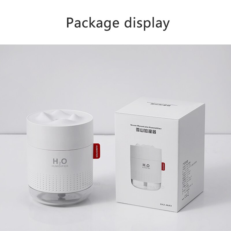 KBAYBO 500ML desktop air humidifier ultrasonic aromatherapy essential oil diffuser portable aromatic sprayer home office