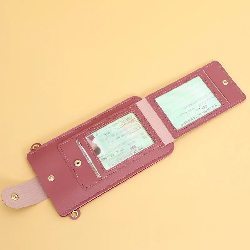 Damestassen Zachte Lederen Portefeuilles Touchscreen Mobiele Telefoon Portemonnee Crossbody Schouderriem Handtas Voor Dames Goedkope Damestassen
