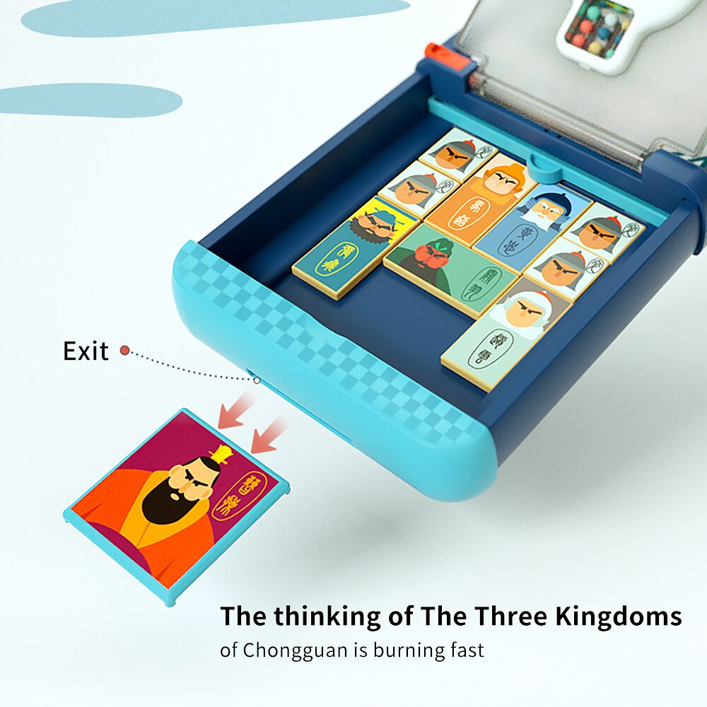 Houten Schuifdeuren Puzzel Blok Spel Logische Vermogen Training Educatief Jigsaw Speelgoed Draagbare Speelbaar Interactive Cadeau Voor Kinderen