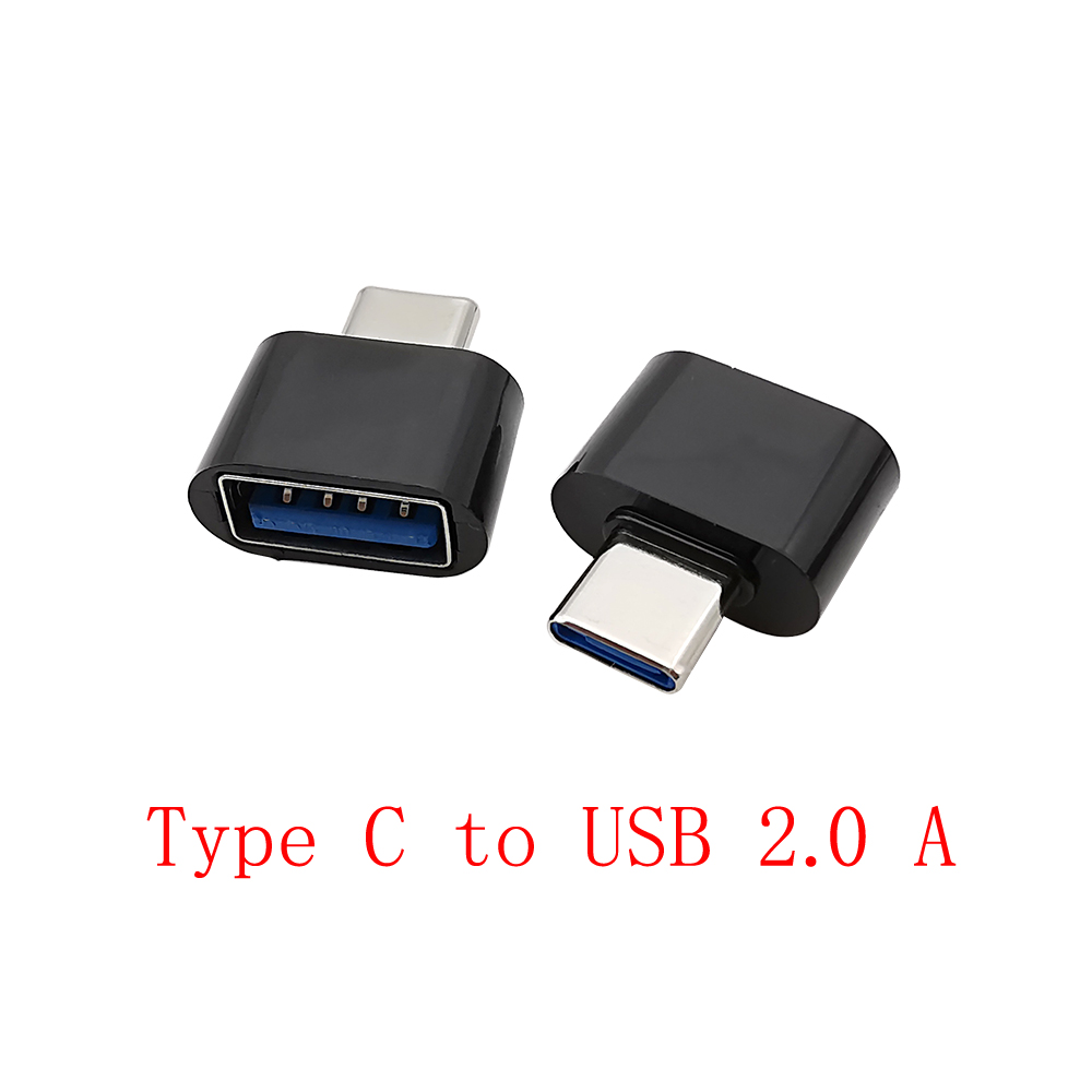 5 uds USB tipo C enchufe a USB 2,0 A hembra a Micro USB macho OTG adaptador convertidor OTG Cable conector para ratón teclado U disco