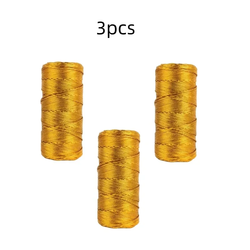 Złoty i srebrny sznurek makramowy, kokardki ze sznurka, rękodzieło DIY robić pakowania prezentów, szycie, skręcona nić, tekstylia domowe: Metalowy pistolet
