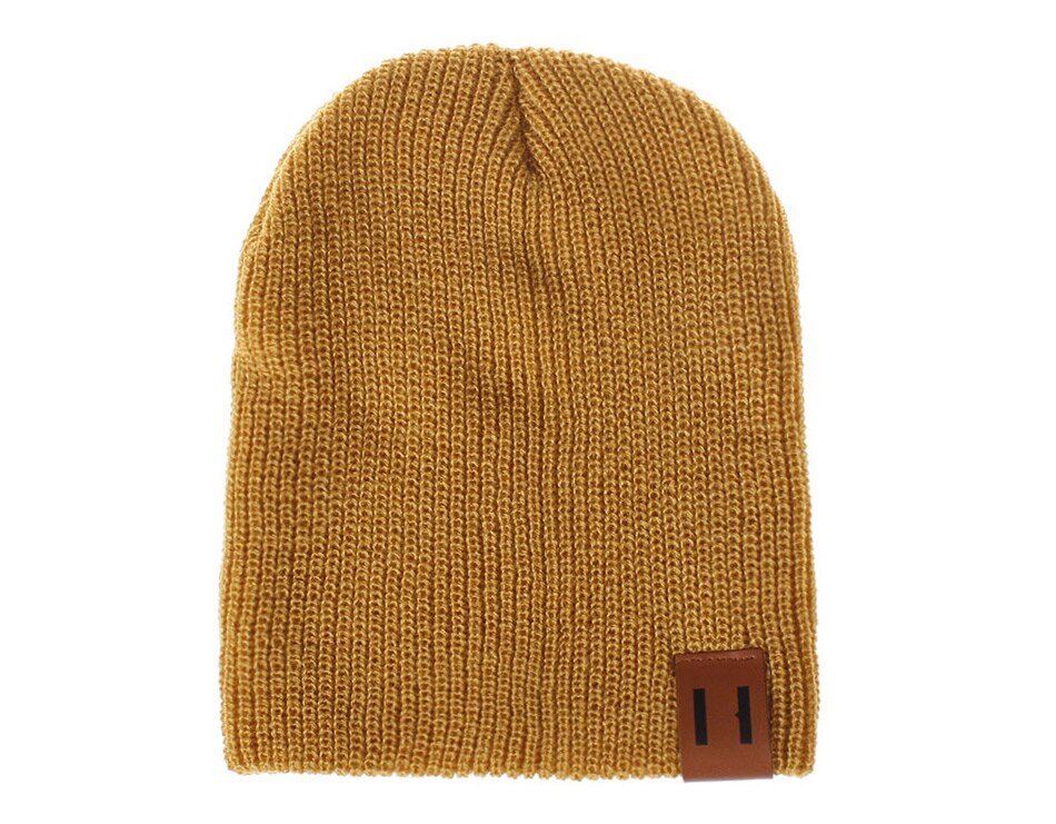 Nouveauté bébé fille garçon chapeau d'hiver bébé doux bonnet chapeau au Crochet élasticité tricot chapeaux enfants décontracté casquette chaude