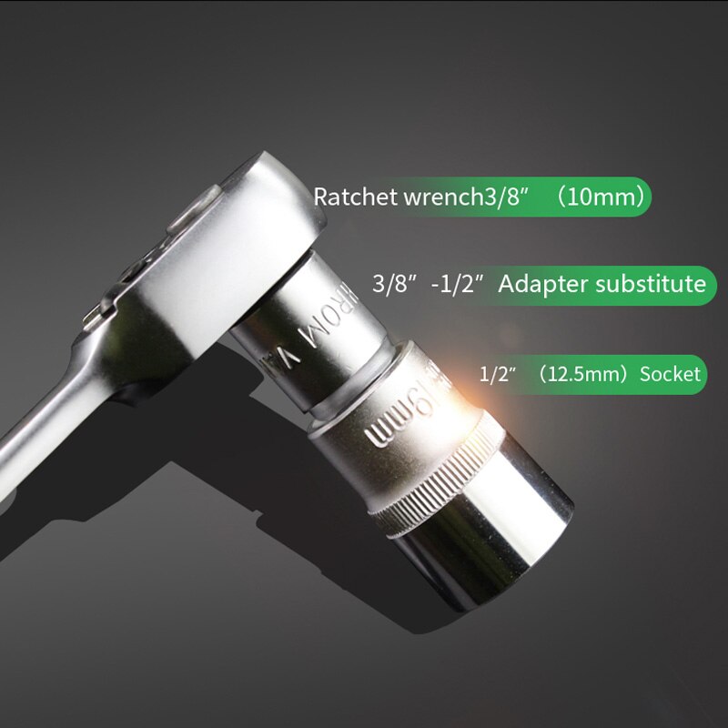 LAOA Socket Joint 1/2"1/4"3/8"Extension Universal Joint Adapter