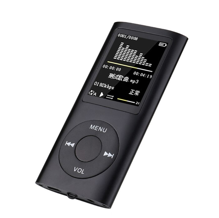 Radio FM deportiva portátil con reproductor Mp3 y Mp4, bonita, con LCD de 1,8 pulgadas, compatible con música, vídeo, reproductor multimedia Mp3 y Mp4 para IPod Style