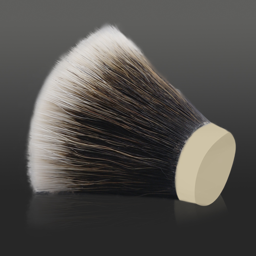Boti Brush Tuxedo Ceiling Thick Hair 5th Fan Shape Synthetic Knot Men's Beard Styling and Foam with Wet Shave