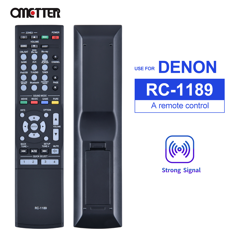 RC-1189 para piezas de receptor AV de Control remoto Denon AVR-S700W AVR-S710W AVR-S720W AVR-X1100W AVR-X1200W: Default Title