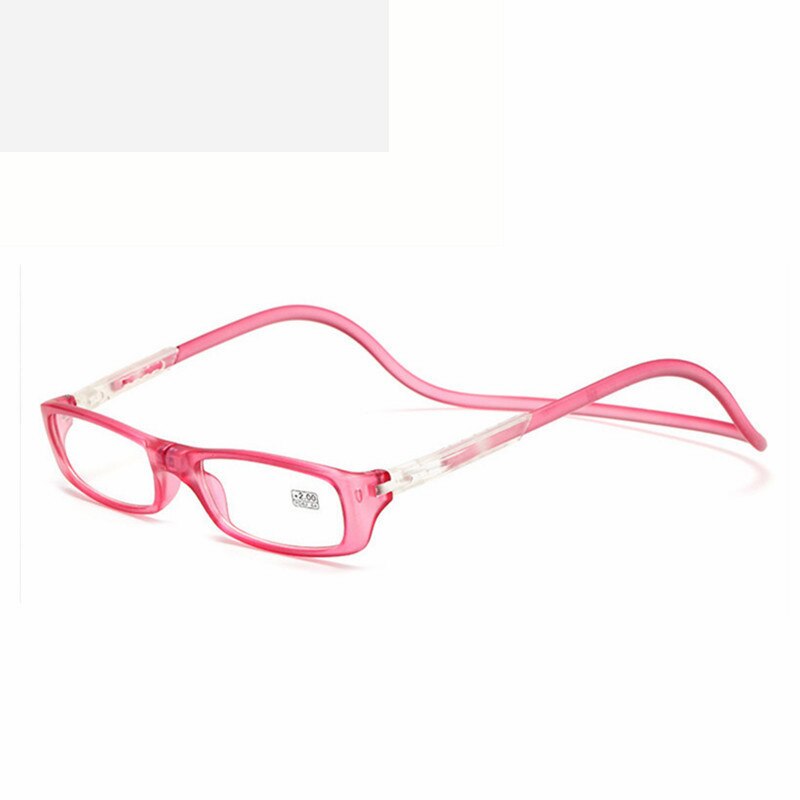 Presbyopie Brille Presbyopie Schutz Brille Stein Mann Spiegel transparent Acetat Drehbare Auge Starke Magnetische 12