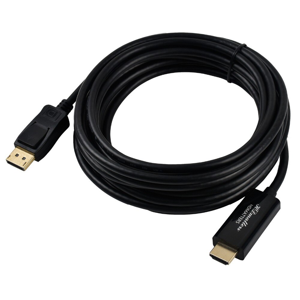 Displayport to HDMI-compatible 4K cable DP to HDMI 4K adapter 1080P converter cable for HP Dell Lenovo Asus PC laptop monitor