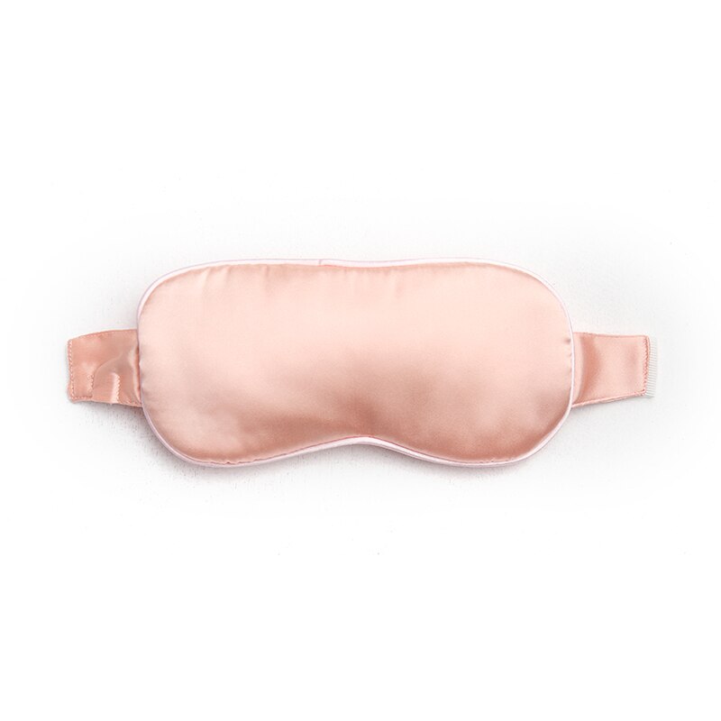 XINKE Relieves Eye Fatigue Sleep Blackout Breathable Usb Charging Compress Silk Steam Eye Mask: Pink