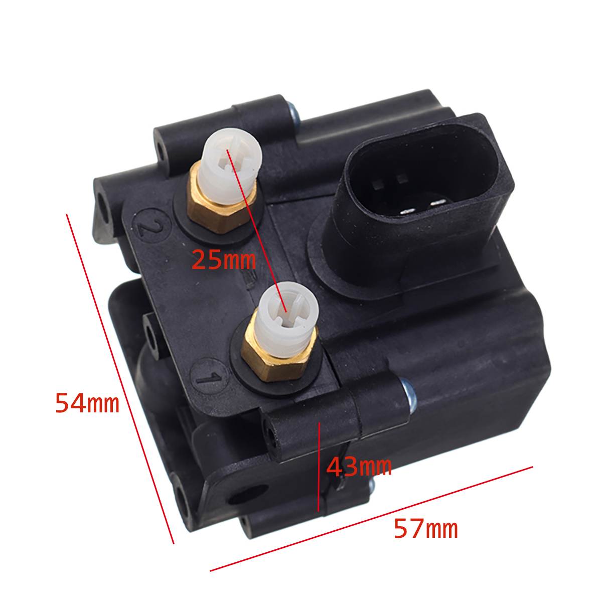 Luftfederung Magnetventil Block 37206789937 37206789938 Für BMW E61 X5 E70 X6 E71 E72 520 523 525 530 535 545 2006