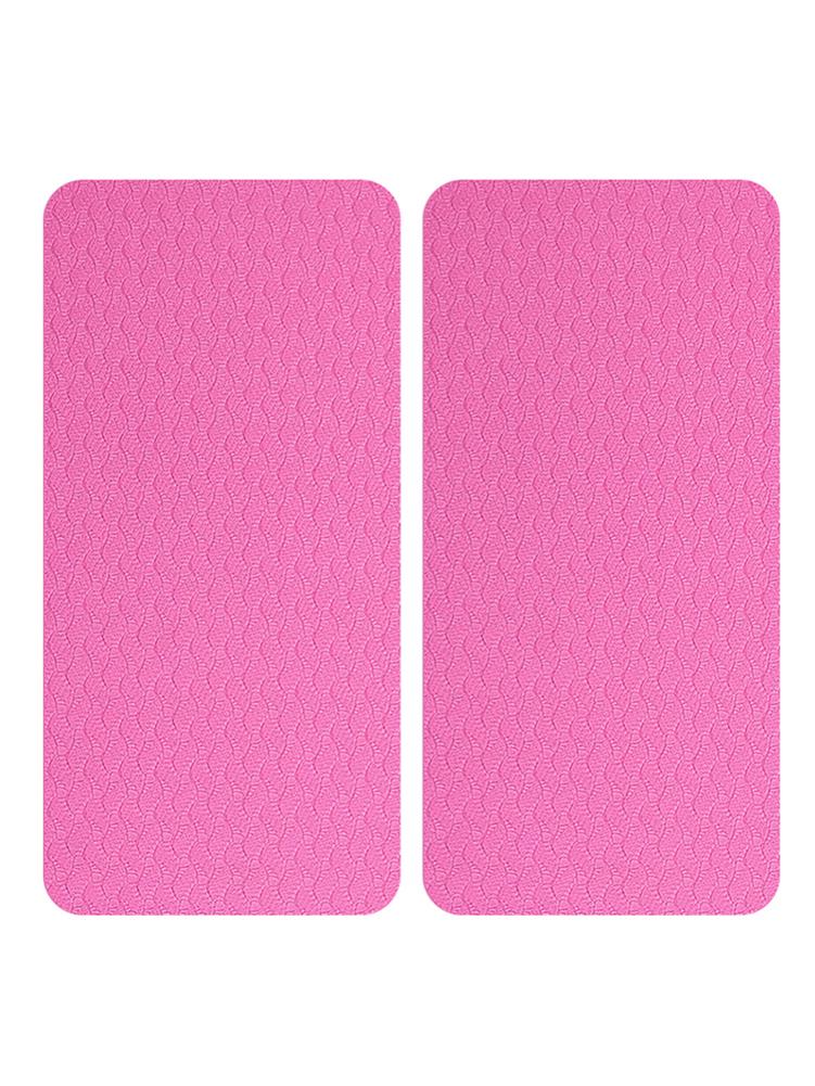 2 stück 40*20cm yoga-knieschoner, tragbar, wasserdicht, rutschfest, ellbogenpolster, rutschfeste, weiche yogamatten für pilates-bodenübungen