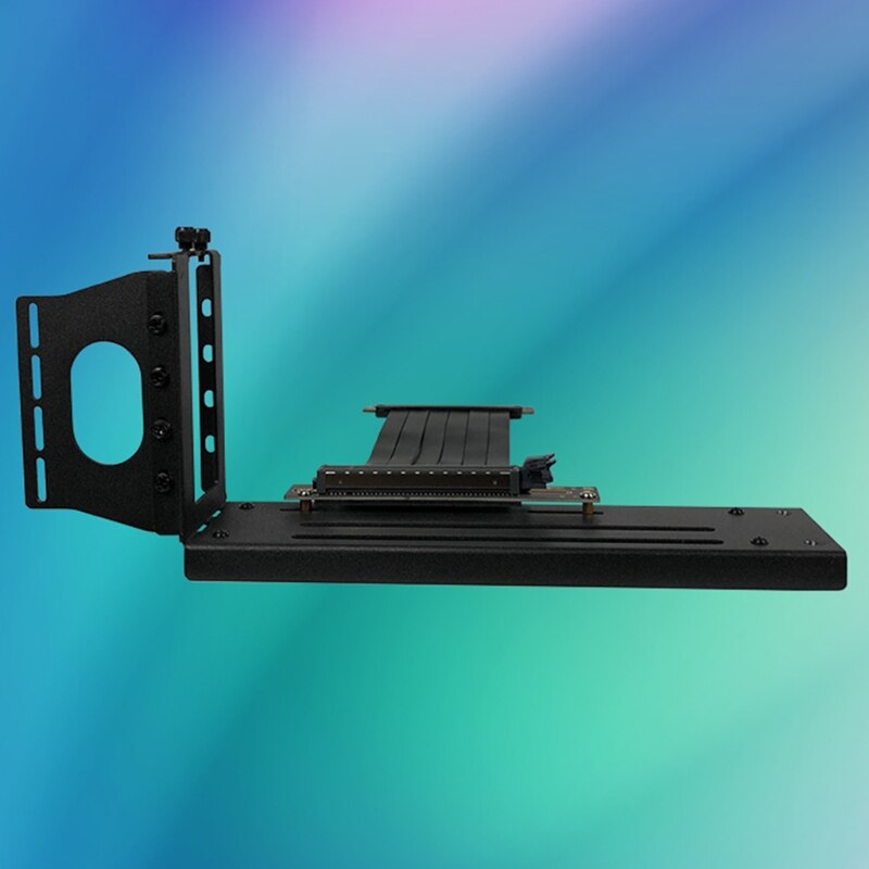 Soporte de tarjeta gráfica Vertical GPU, Kit de Soporte para tarjeta vídeo VGA, negro/blanco