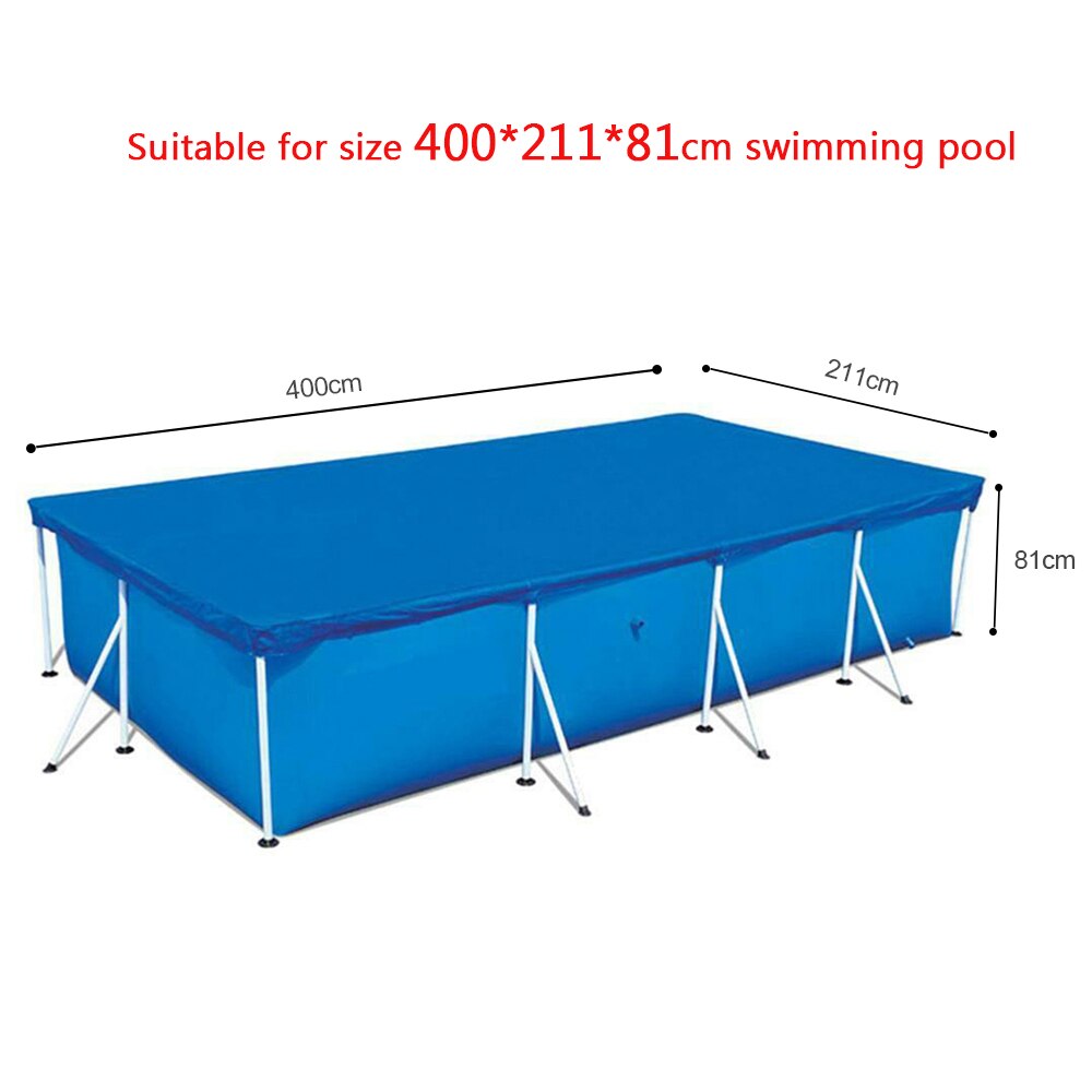 Intex zwembad grondzeil 472 x 472 cm in de kleur blauw kopen