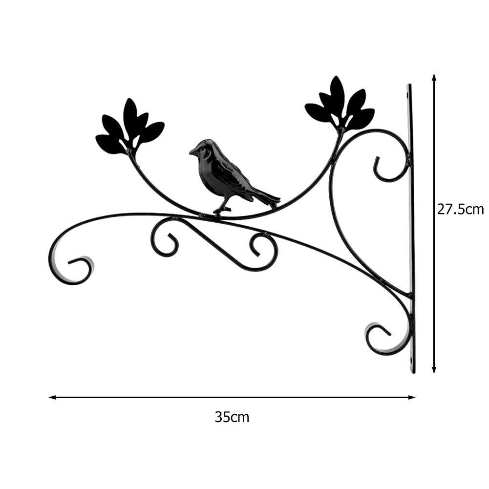 Moderne Kunst Opknoping Planten Beugel Muur Planter Haken Bloempot Ijzer Lantaarn Hanger Voor Tuin Outdoor Indoor Patio Euro Stijl