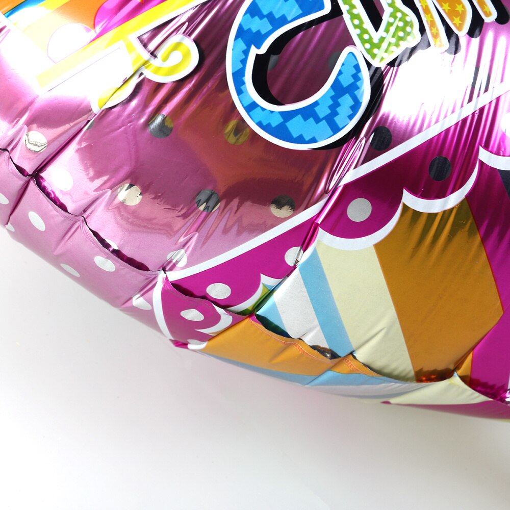 18 Inch Round Shape Spanish Happy Birthday Foil Balloon Party Mylar Balloons for Birthday Party Decoration (1)