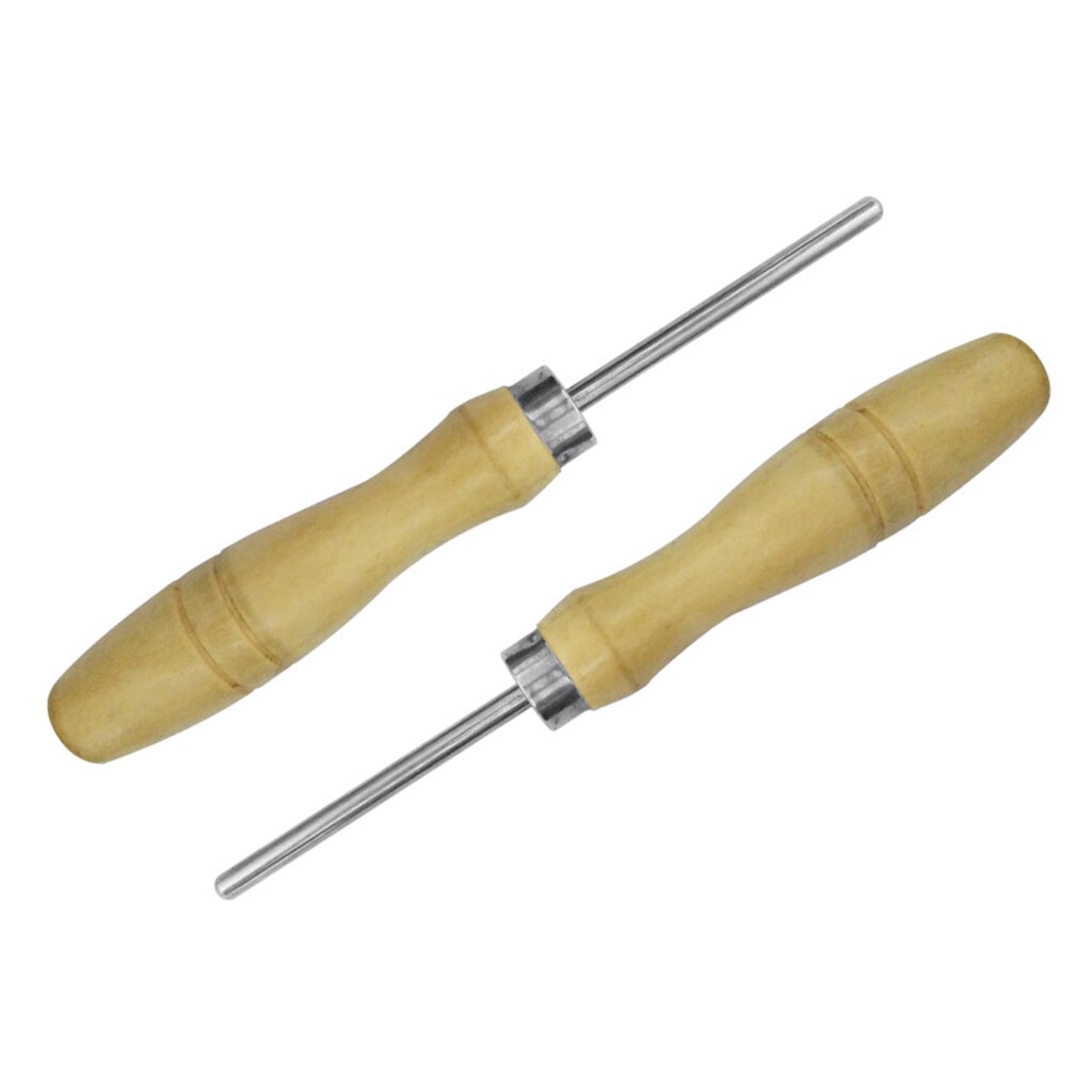 Guida per corde con manico in legno