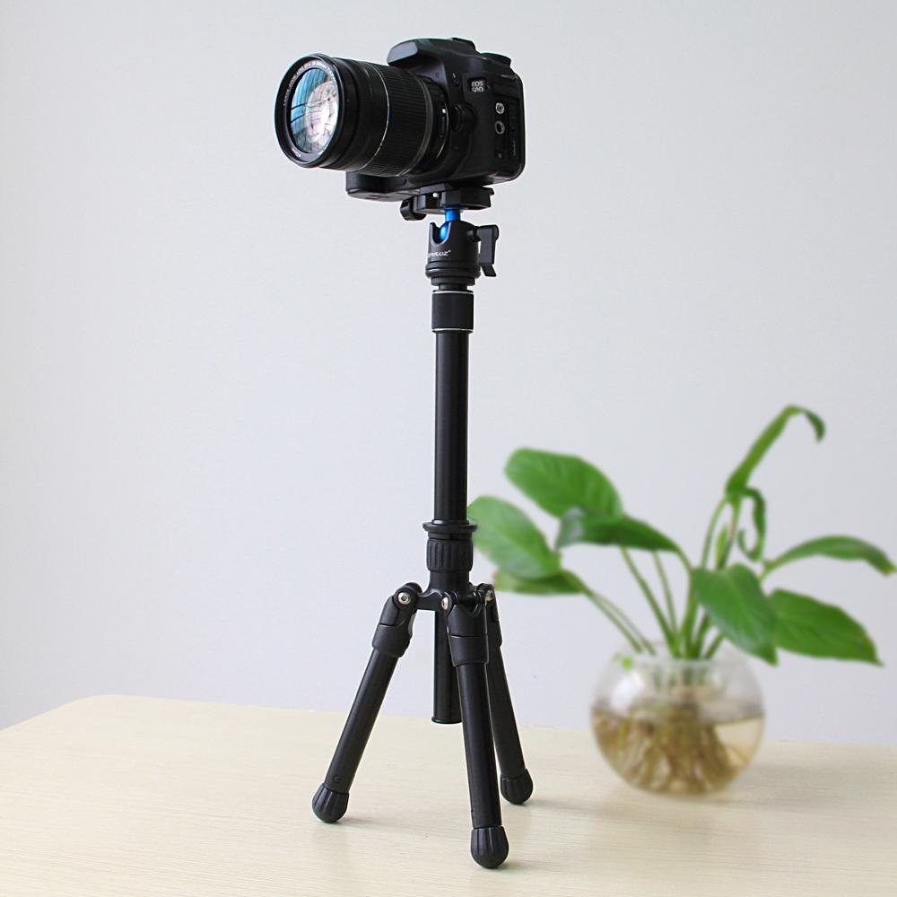PULUZ – tige d&#39;extension de monopode réglable en métal, pour support d&#39;appareil photo DSLR et SLR