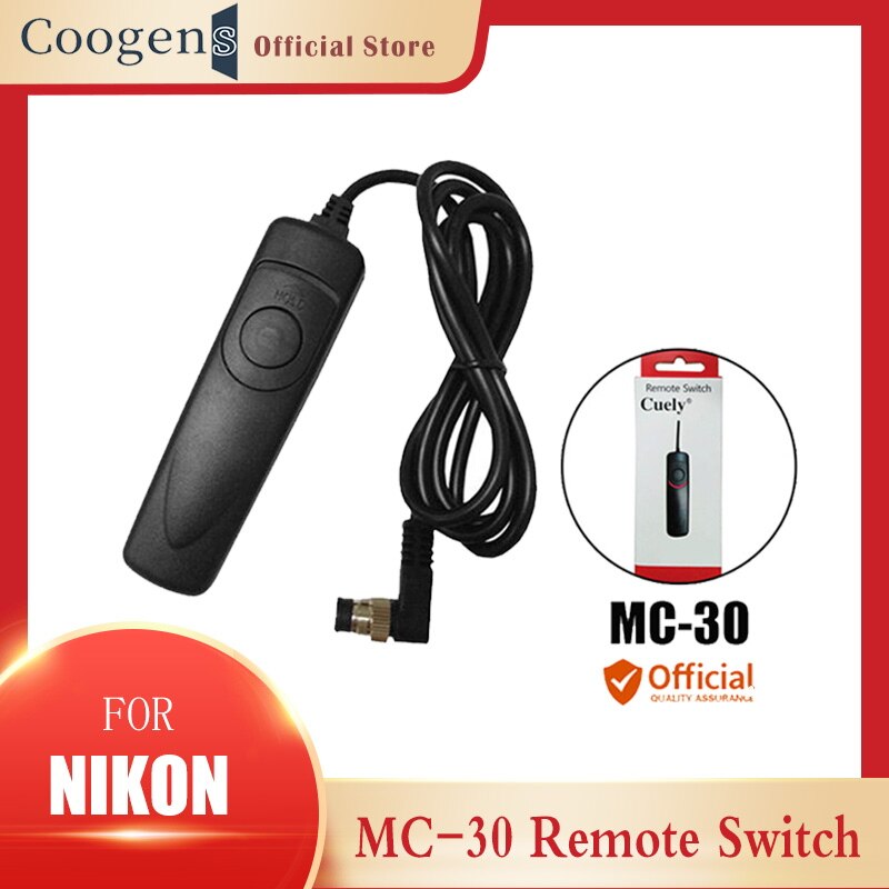 MC-30 MC30 Ontspanknop Afstandsbediening Kabel Koord Lijn Voor Nikon D100 D200 D300 D300S D500 D700 D800 D810 D4 d3 D4S D3X F5 F6