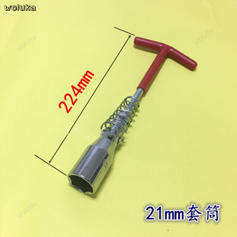 Spark plug socket wrench car spark plug disassembly installation tool small head 16mm 21mm casing wrench CD50 Q04: A