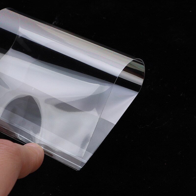 Doorzichtige Zelfklevende Cellofaanzakjes 5x5cm 200 Stuks Plastic Cellofaanzakken Kleine 50µm Transparant Cellofaan Zakken OPP Cello Zakjes voor Sieraden Snoep Koekjes(6 Maten om uit te Kiezen