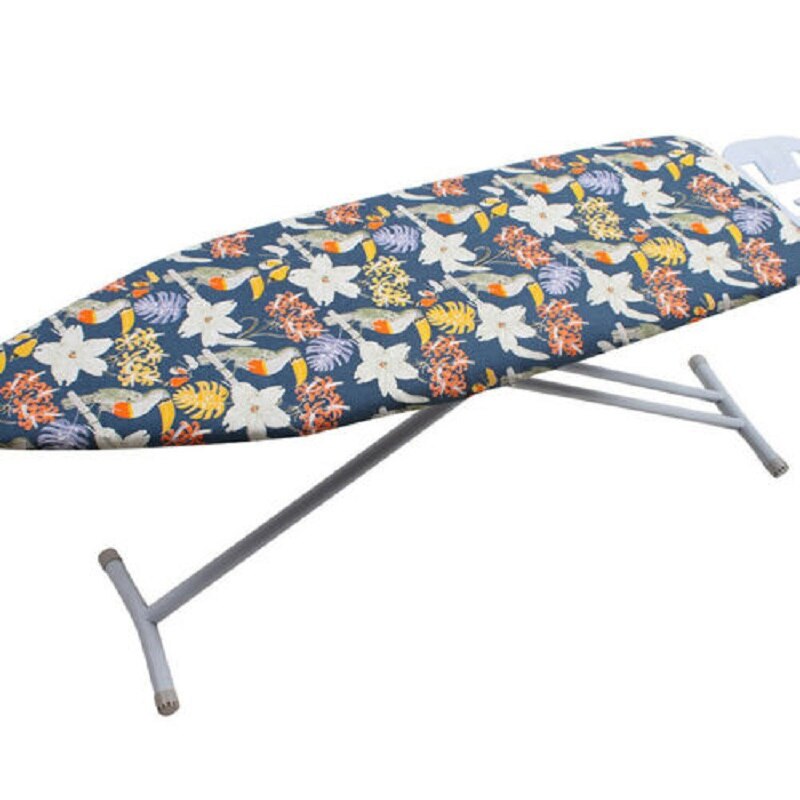140*50cm Ironing Board Cover Marble Cloth Flamingo Printed Ironing Board Cover Protective Non-slip Thick Colorful for Home Clean