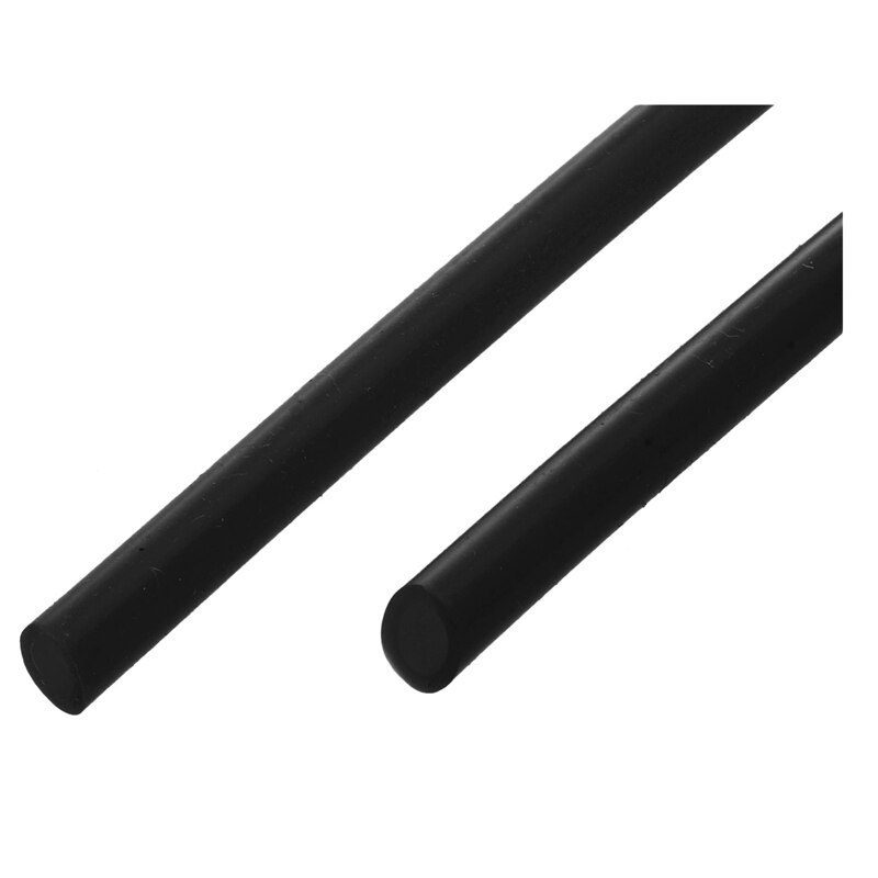 Tubo de silicona de grado alimenticio, manguera de 5Mm,1M, negro con 20 piezas, Clips de plástico para Panel de embellecedor de árbol de abeto, cabezal de 16Mm