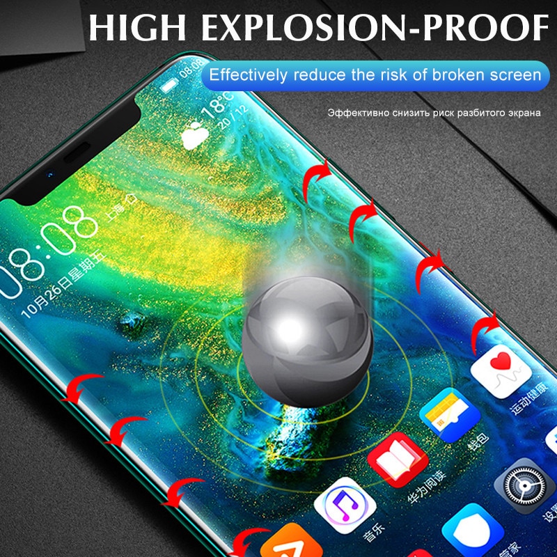 Front Film Back Cover 100D Hydrogel Film For Huawei Honor 8x 9x 10i 9 10 Lite 20 Pro Screen Protector Protective Film Not Glass