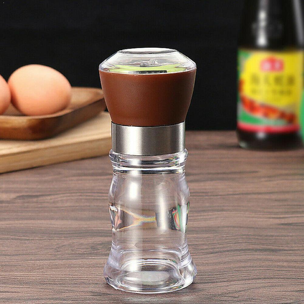 4 Colors Manual Stainless Steel Salt Pepper Grinder Spice Core Portable Grinding Mill Ceramic Useful Kitchen Tools Cooking S7B5