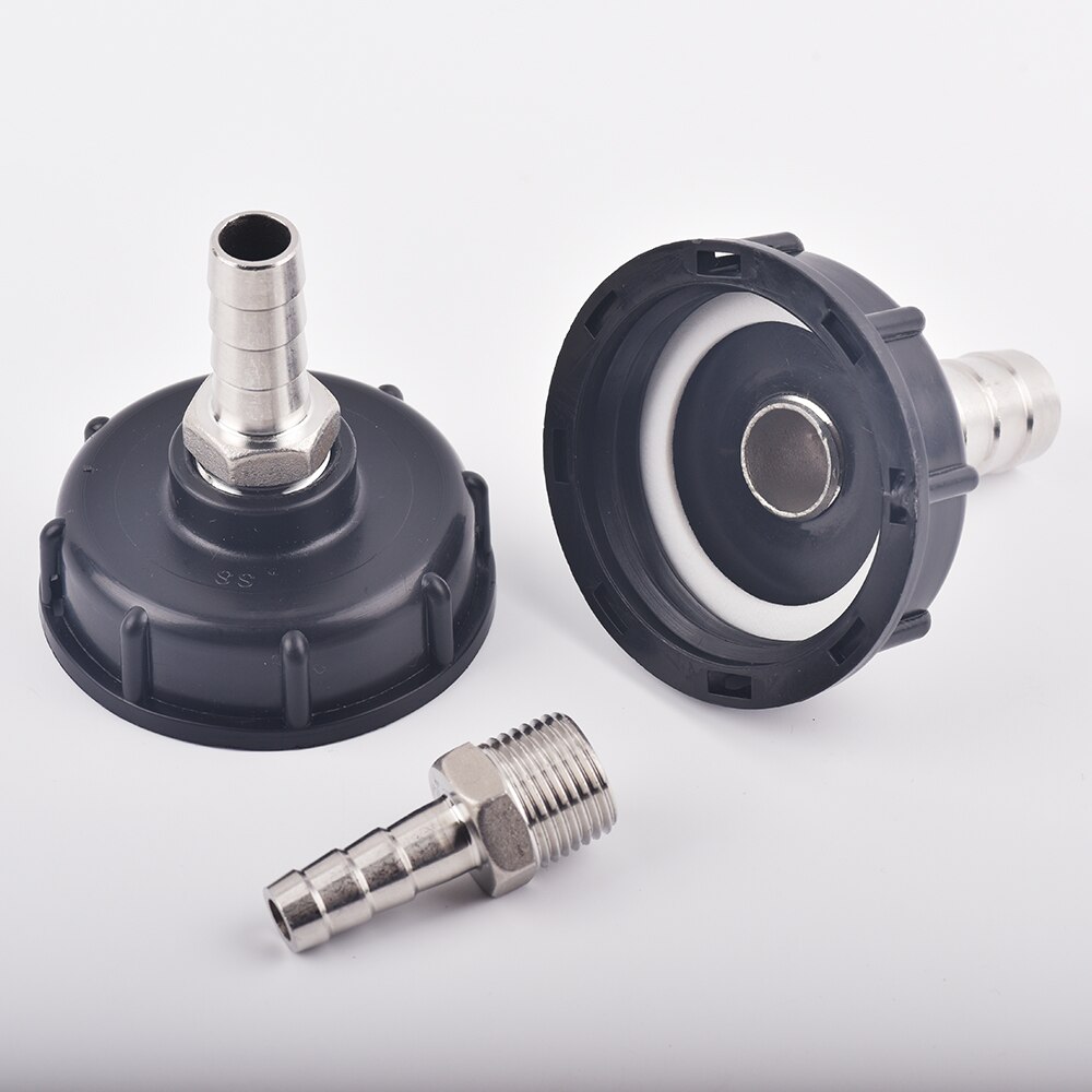 1/2" 3/4" 1" Female Thread IBC Tank Adapter Water Tap Connectors Valve Replacement Fittings Garden Agriculture Irrigation Tools