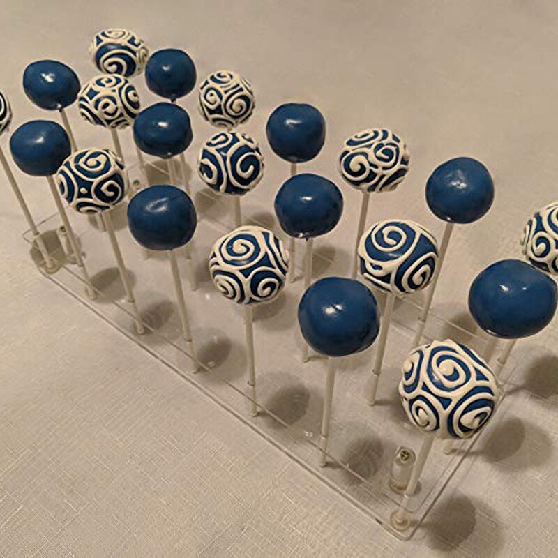 DIY Clear 21 Gaten Rechthoekige Cake Pop Lollipop Houder Party Bruiloft Verjaardag Display Stand Levert