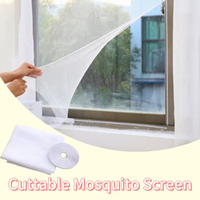 Window Mosquito Net House Self-Adhesive Moustique Screen Curtain Netting Anti Mosquitoes Bug Insect Fly Mesh Windows Curtains