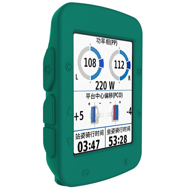 Ciclismo GPS Garmin Edge 520 200 500 funda protectora protege la cubierta de goma de silicona caso bicicleta ordenador Edge 520 200, 500: Edge520 Green