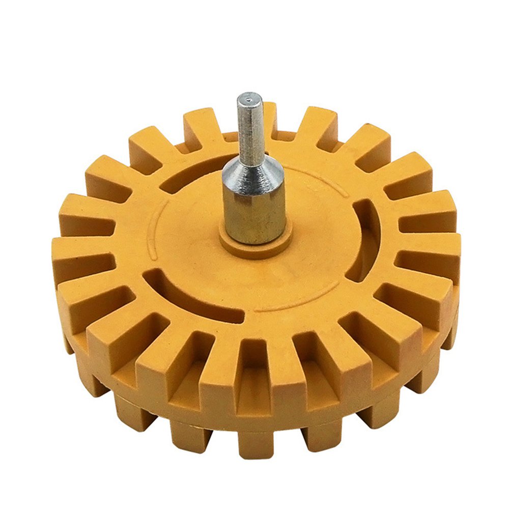 Goma neumática Universal de 4 pulgadas, goma para quitar la rueda, pegamento adhesivo para coche, herramienta de reparación de automóviles, limpiador auxiliar de pulido