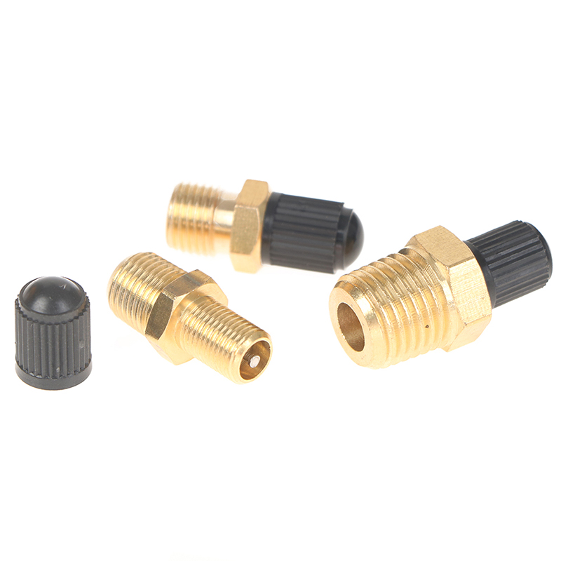 Auton renkaan venttiilin ydin moottoripyörän tubeless-renkaan ruuviventtiili rengaspaineiden valvonta rengas 1/4 1/8 npt  m10 puhdasta kuparia oleva venttiili