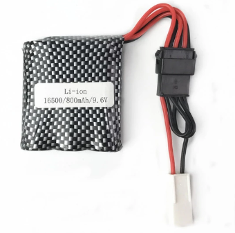 9.6v li-ion batteri for 9115 9116 s911 s912 rc bil lastebil ekstra oppgradering 9.6v 800 mah 9115 9116 oppladbart batteri for leker bil: Grønn
