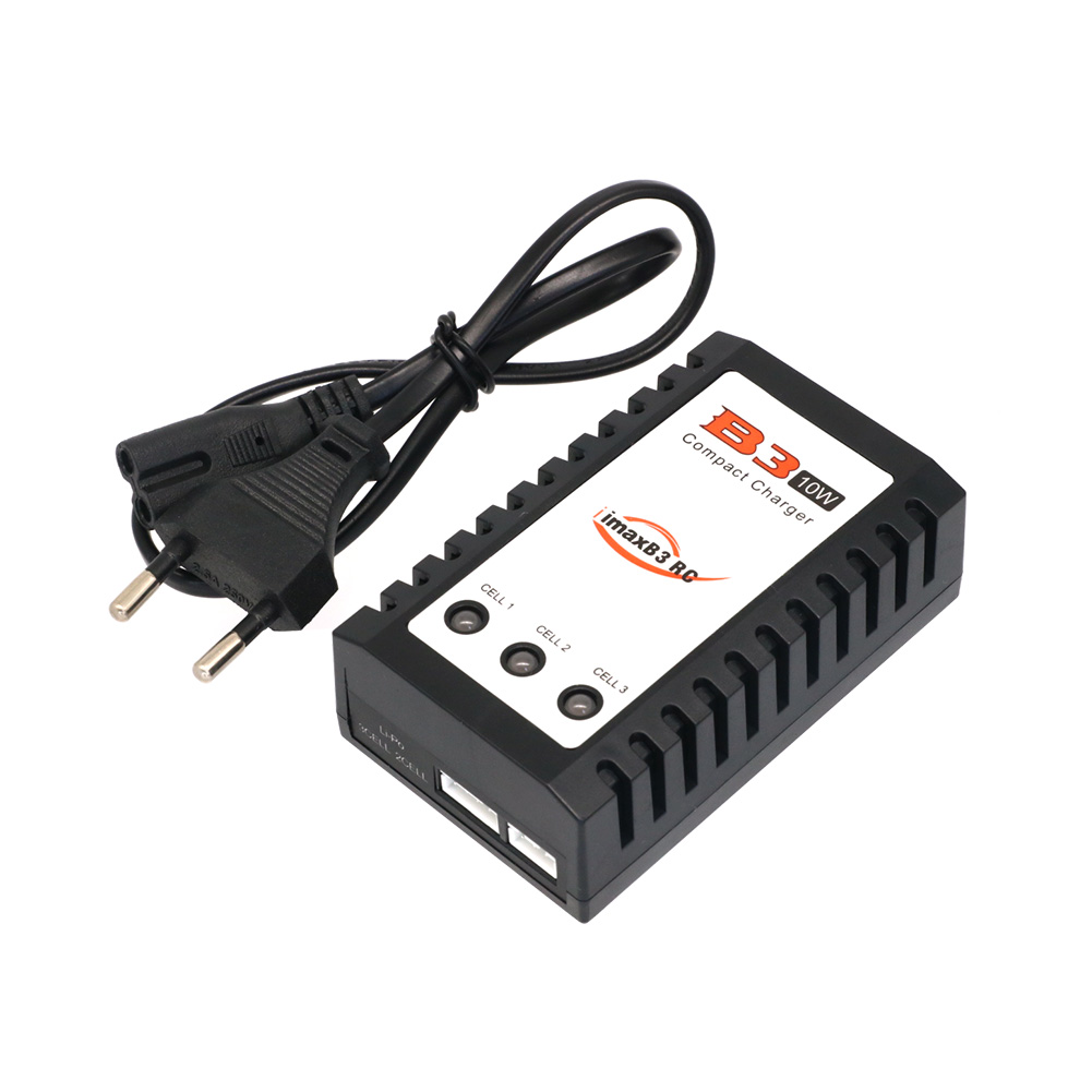 Cargador compacto de batería Lipo IMAX B3 PRO 7,4 V 11,1 V 2S 3S 110-240V cargador de fuente de alimentación Lipo enchufe de la UE para piezas de helicóptero RC