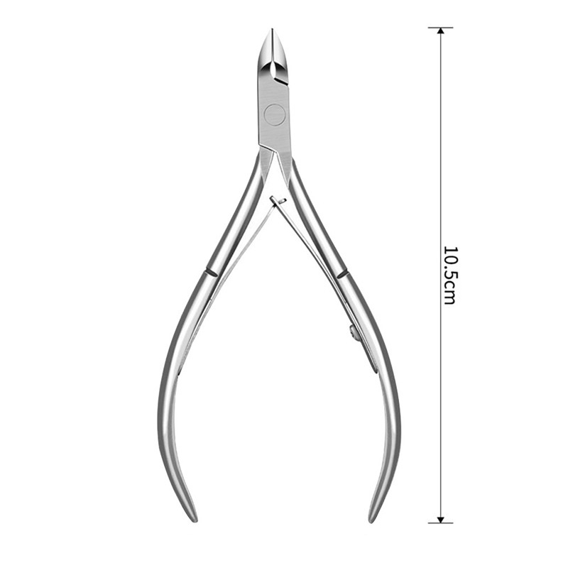 Stainless Steel Toe Nail Nipper Cutter Clipper Ingrown Pedicure Cuticle Scissor: 02