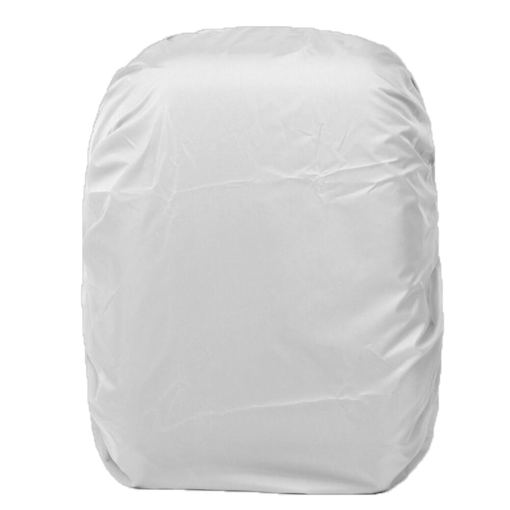 Backpack Rain Cover Water Resistant Rucksack Covers Hiking For Cycling Solid Color Rainproof Rain Gear Rain Cover: Silvery Gray