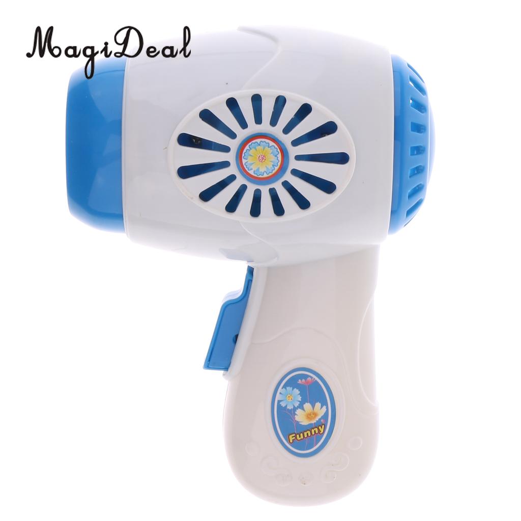 Lovely Mini Hair Dryer Model Home Appliances Household Electrical Children Kids Baby Role Playing Toys Birthday Christmas