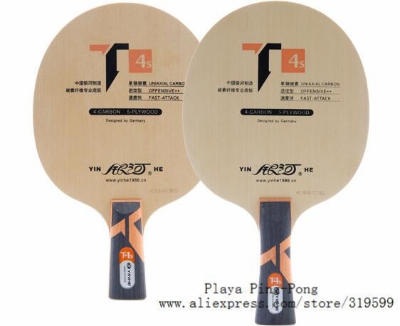 galaxy yinhe t4s T1S T-1s T2S T3S Cypress carbon Table Tennis Blade for Racket 40+ material balls