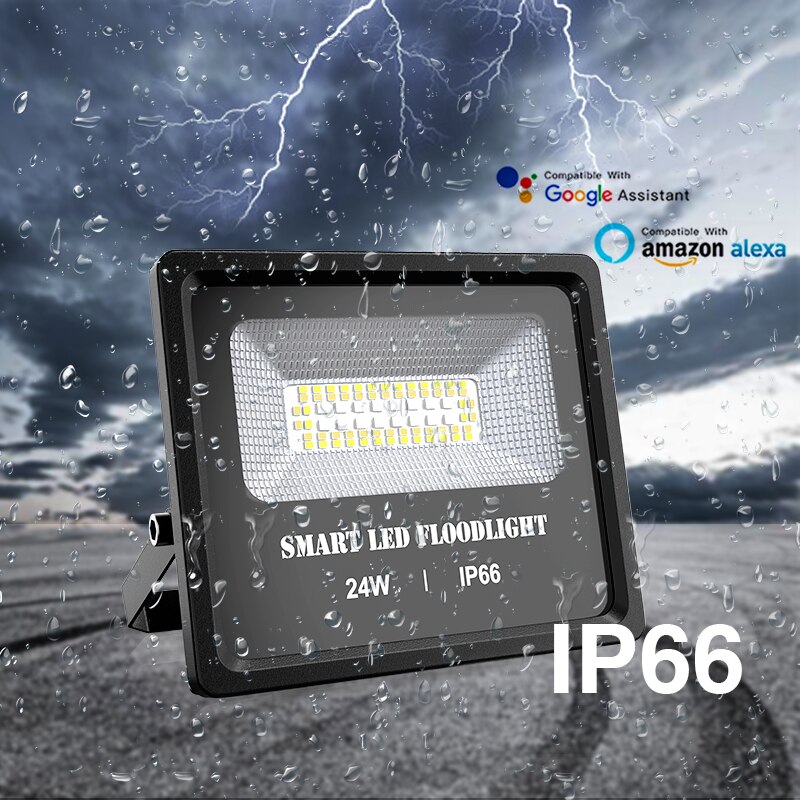 PROJECTEUR EXTERIEUR ChangM RGB Projecteur LED Exterieur 50W contrôlé par Télécommande