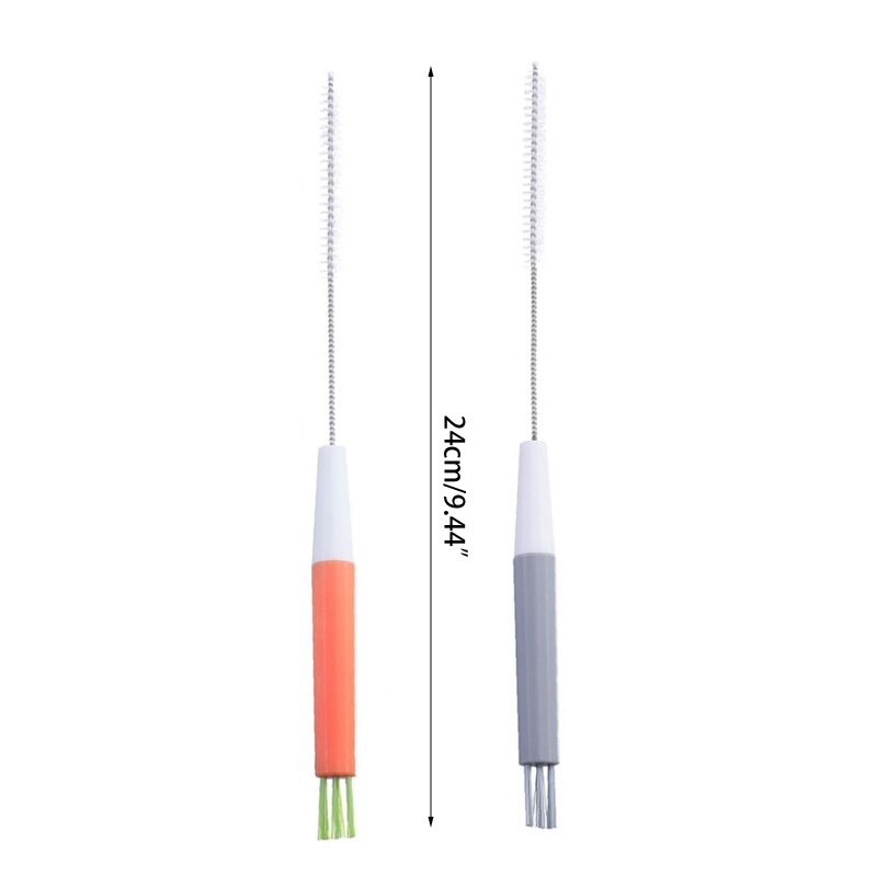 B2EB Baby Melk Fles Wassen Borstel Zuigfles Stro Glazen Buis Reinigingsborstel