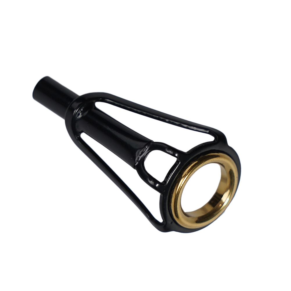 1Pc Rod Tip Top Guide Ring For Fishing Rod Repair Building Pole Eye Line Ring Tools Ceramic Ring Fishing Tackle Accessories: Golden