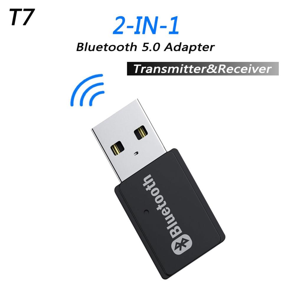 Bluetooth Dongle Adapter Draadloze Auto Ontvanger 5.0 Adapter Audio Zender Mini Usb Music Receiver Voor Tv Pc Computer Laptop