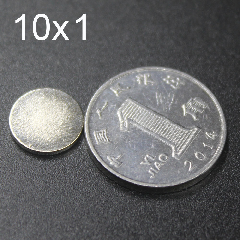 30/60/100/150 Pcs 10x1 Neodymium Magneet 10mm x 1mm N35 NdFeB ronde Super Krachtige Sterke Permanente Magnetische imanes Disc 10x1