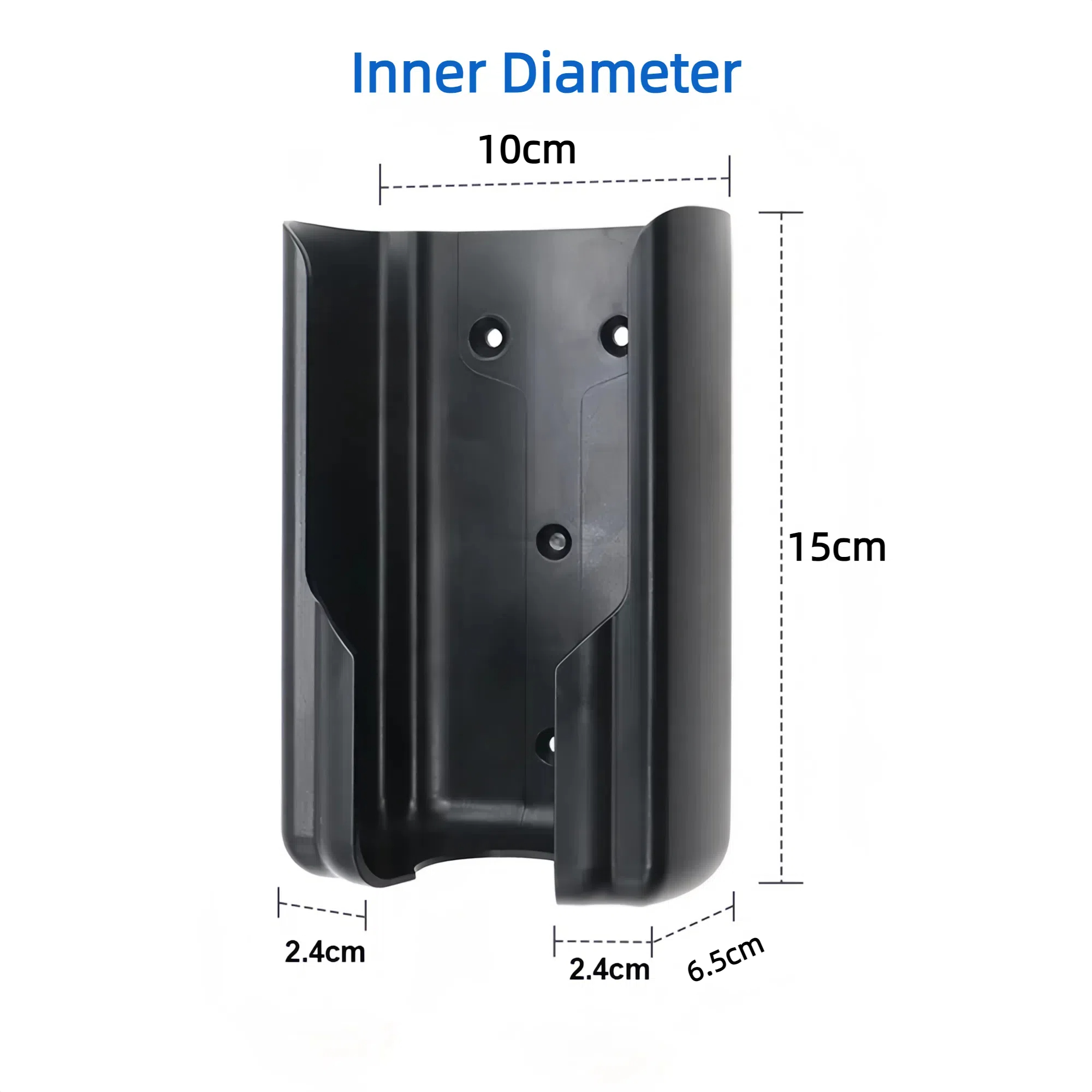 Electric Vehicle Charger Control Box Holder EV Charging Plug Holder Wall-box Holder Easy Install: black