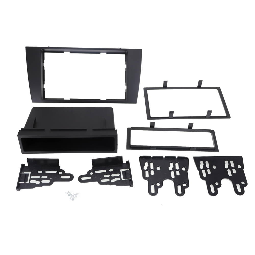 Placa de Panel estéreo Radio de coche Fascia Surround para JAGUAR x-type 2002 S-tipo 2003- kit de tablero con marco de reposición de DVD