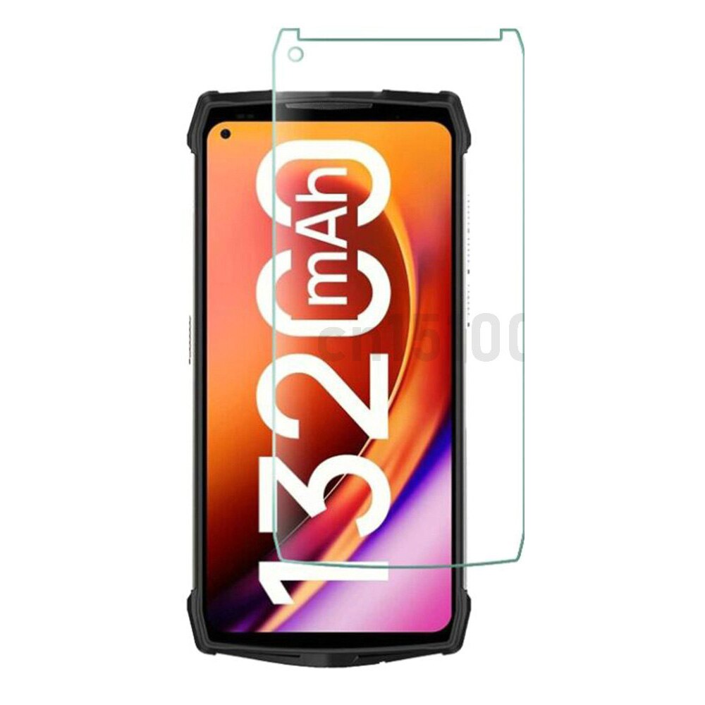Coque en TPU souple avec caméra en verre trempé 2.5D, protection d'écran pour Power Armor 13 6.81 ", pour Ulefone Power Armor 13: Only Glass